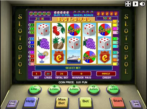Ігровий автомат Slot-o-pol Deluxe